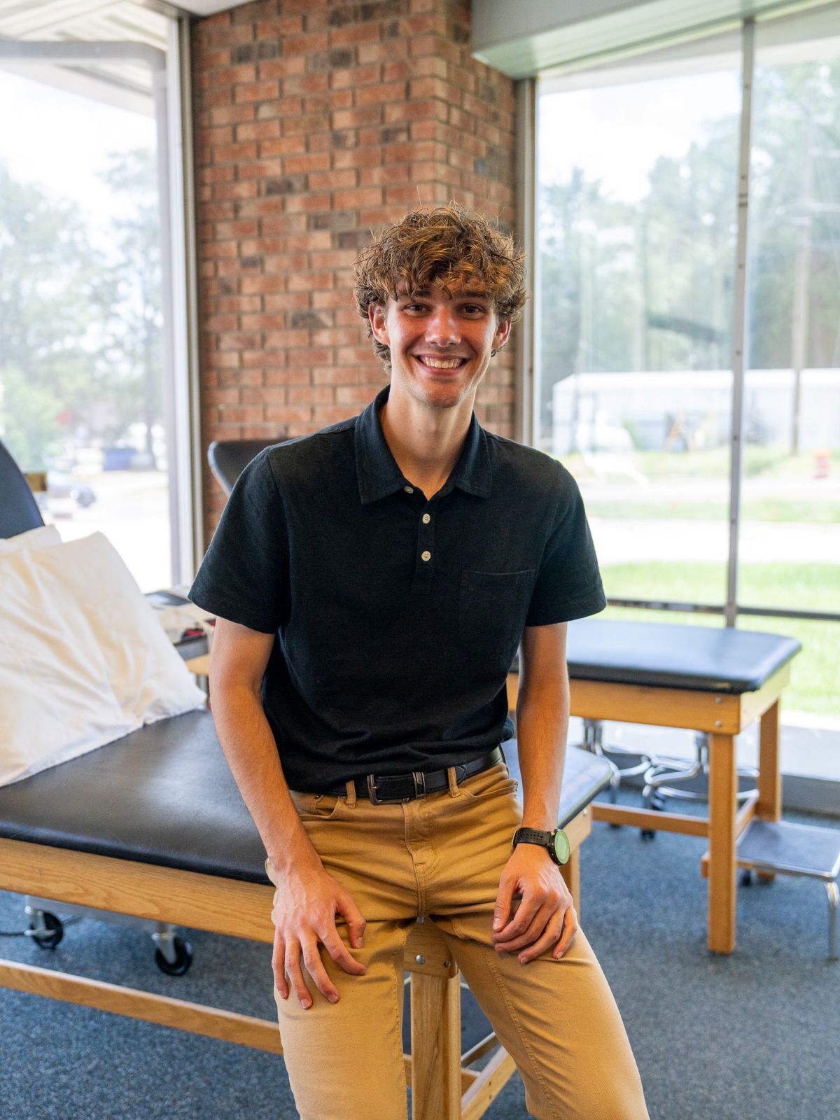 Gabriel Greenwich, physical therapy technician at Arkadelphia Physical Therapy.